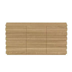 Cassettiera Orizzontale Bianca a 9 Cassetti – Cassettone in Legno per 1 Persona