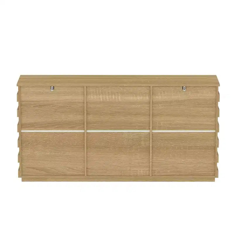Cassettiera Orizzontale Bianca a 9 Cassetti – Cassettone in Legno per 1 Persona