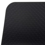 Sedia da pranzo in plastica stampata, nero/naturale o grigio/naturale, set da 2