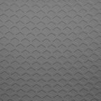 Sedia da pranzo in plastica stampata, nero/naturale o grigio/naturale, set da 2