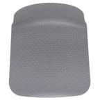 Sedia da pranzo in plastica stampata, nero/naturale o grigio/naturale, set da 2