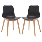 Haddie Molded Plastic Dining Chair (Set of 2) - SFV6902 - Safavieh Couture