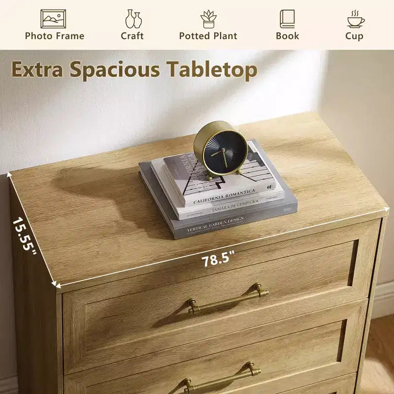 Comodino a 3 cassetti, nero / marrone / rovere naturale / marrone rustico / bianco, legno, 1 persona