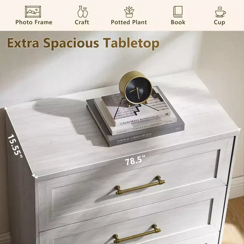 Comodino a 3 cassetti, nero / marrone / rovere naturale / marrone rustico / bianco, legno, 1 persona