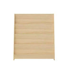 Libreria per bambini a 4 ripiani, naturale/bianco, montaggio individuale