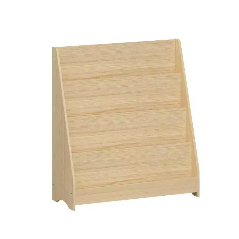 Libreria per bambini a 4 ripiani, naturale/bianco, montaggio individuale
