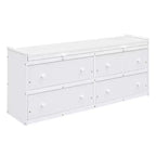 Letto a soppalco basso grigio/bianco con doppia scrivania, 4 cassetti e libreria – una piazza/una piazza e mezza, 1 persona