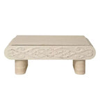 GDFStudio Kody Tavolino Moderno in Legno con Piano Sollevabile e Contenitore Nascosto
