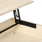 GDFStudio Kody Tavolino Moderno in Legno con Piano Sollevabile e Contenitore Nascosto