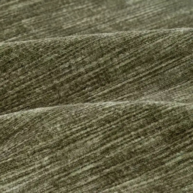 Divano modulare in ciniglia beige / cioccolato / verde, 3 posti