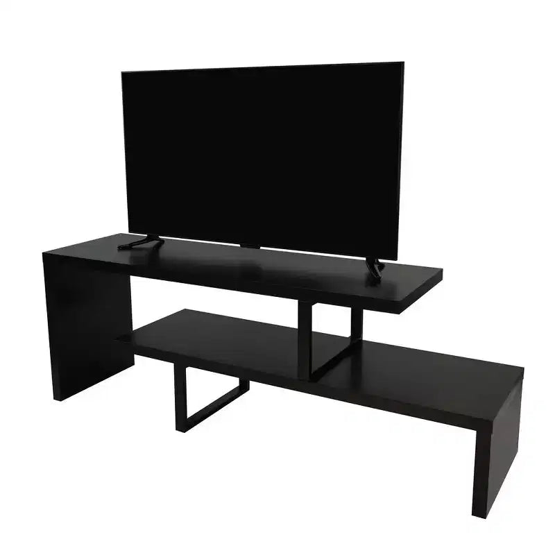 Mobile TV – Ebano / Grigio Fantasma / Noce / Bianco, Ripiano aperto, Adatto a TV fino a 69"