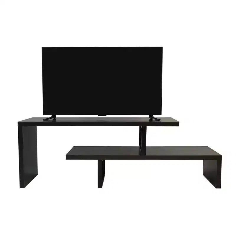 Mobile TV – Ebano / Grigio Fantasma / Noce / Bianco, Ripiano aperto, Adatto a TV fino a 69"
