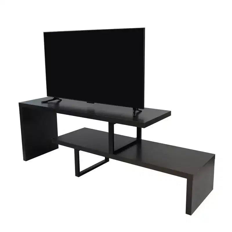 Mobile TV – Ebano / Grigio Fantasma / Noce / Bianco, Ripiano aperto, Adatto a TV fino a 69"