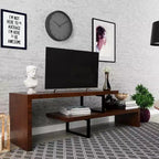 Mobile TV – Ebano / Grigio Fantasma / Noce / Bianco, Ripiano aperto, Adatto a TV fino a 69"
