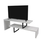 Mobile TV – Ebano / Grigio Fantasma / Noce / Bianco, Ripiano aperto, Adatto a TV fino a 69"