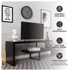Mobile TV – Ebano / Grigio Fantasma / Noce / Bianco, Ripiano aperto, Adatto a TV fino a 69"