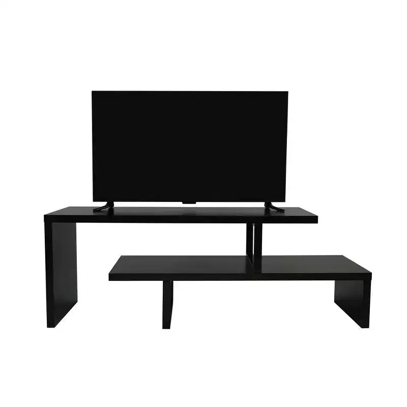Mobile TV – Ebano / Grigio Fantasma / Noce / Bianco, Ripiano aperto, Adatto a TV fino a 69"