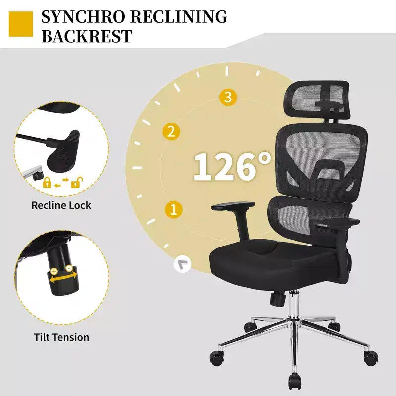 Sedia da ufficio girevole a schienale medio beige/nero/grigio/rosa con braccioli regolabili e supporto lombare in rete, sedile singolo