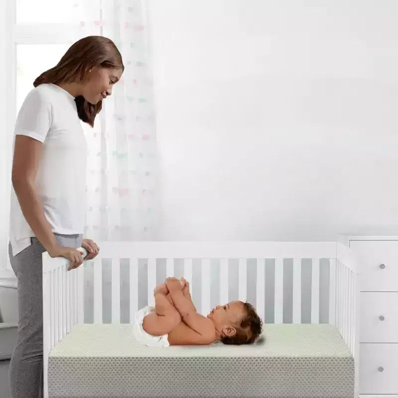 Materasso per mini culla traspirante Twinkle Stars di Delta Children